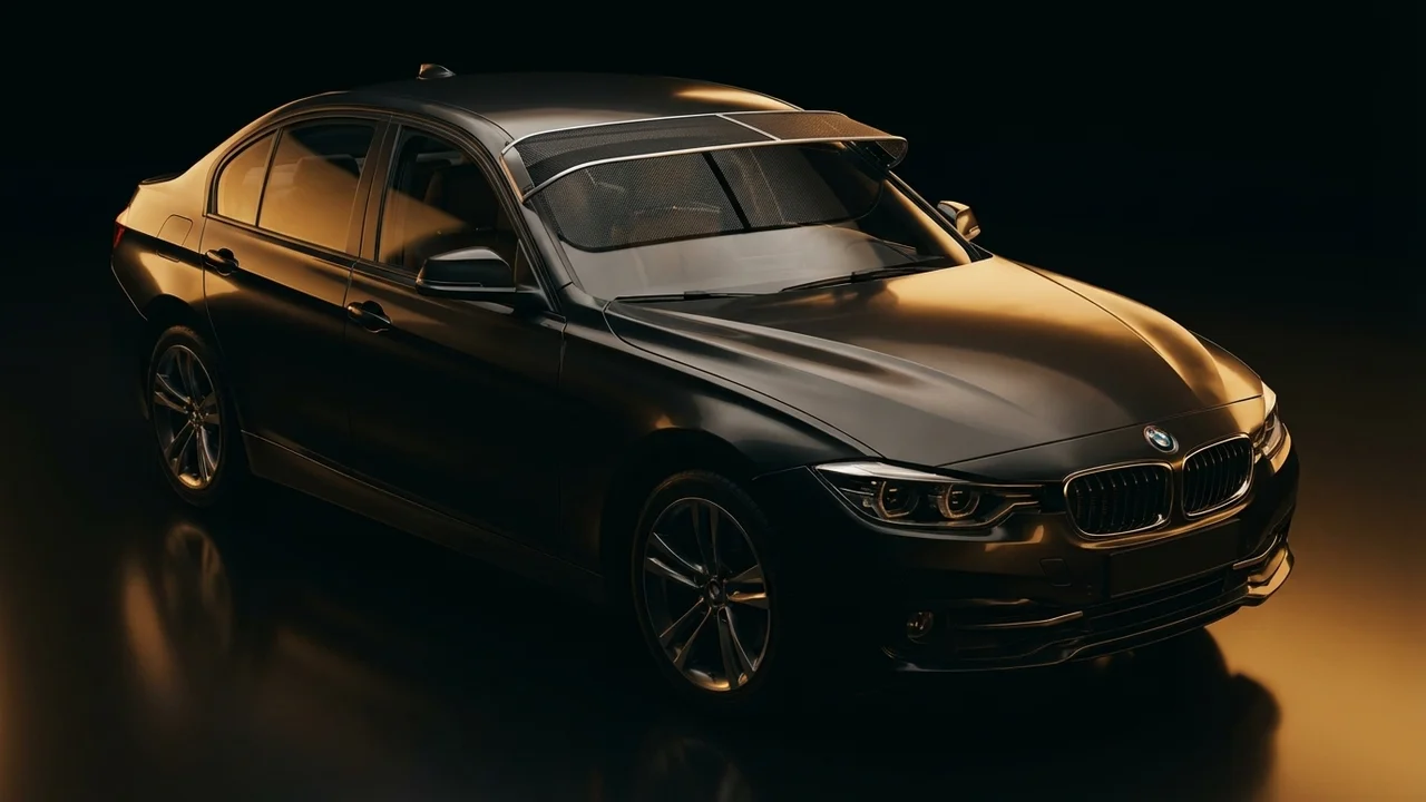 BMW 318i Car Windscreen Sunvisor - 1