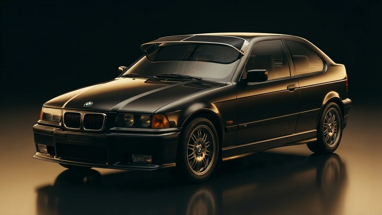 BMW 318ti Car Windscreen Sunvisor - 1