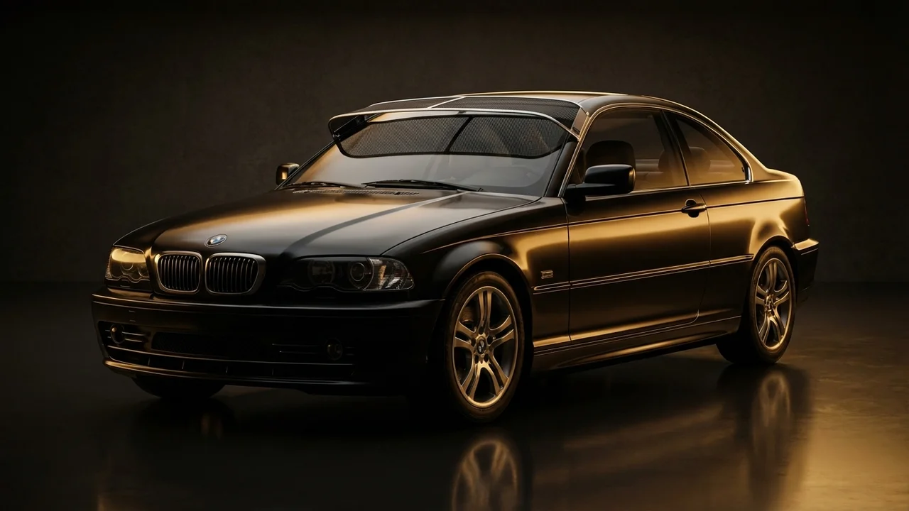 BMW 323Ci Car Windscreen Sunvisor - 1