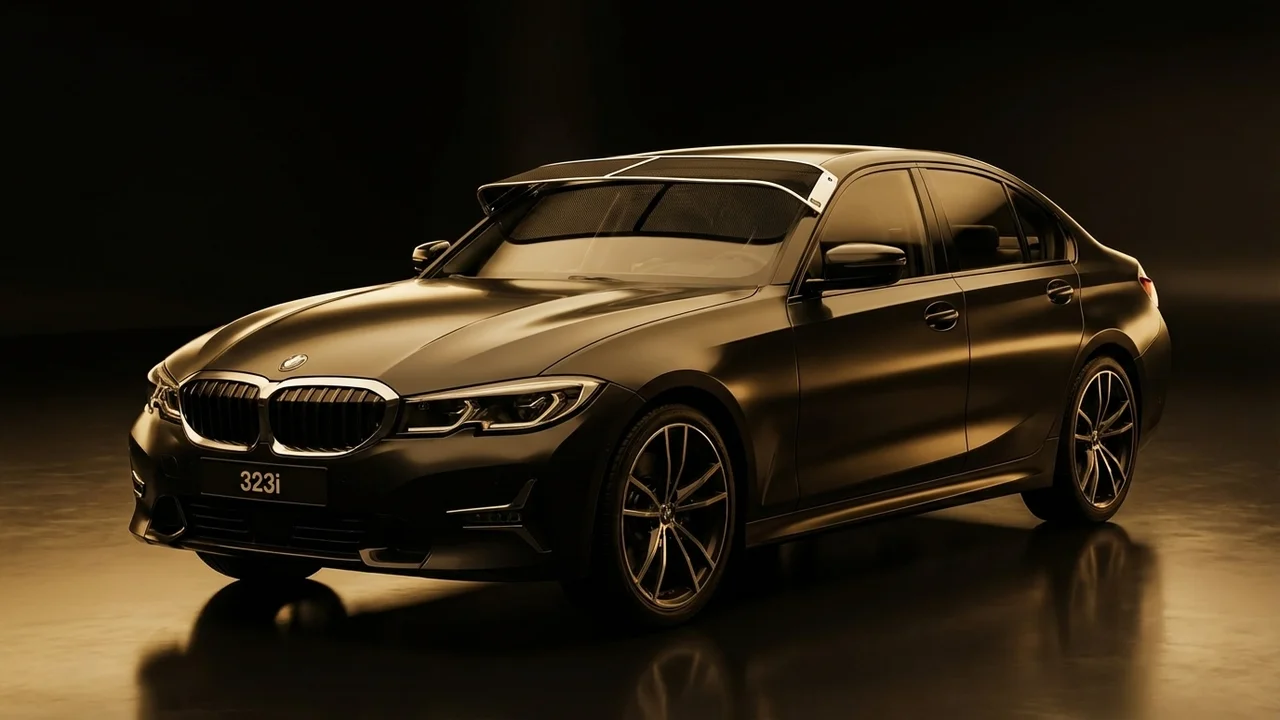 BMW 323i Car Windscreen Sunvisor - 1