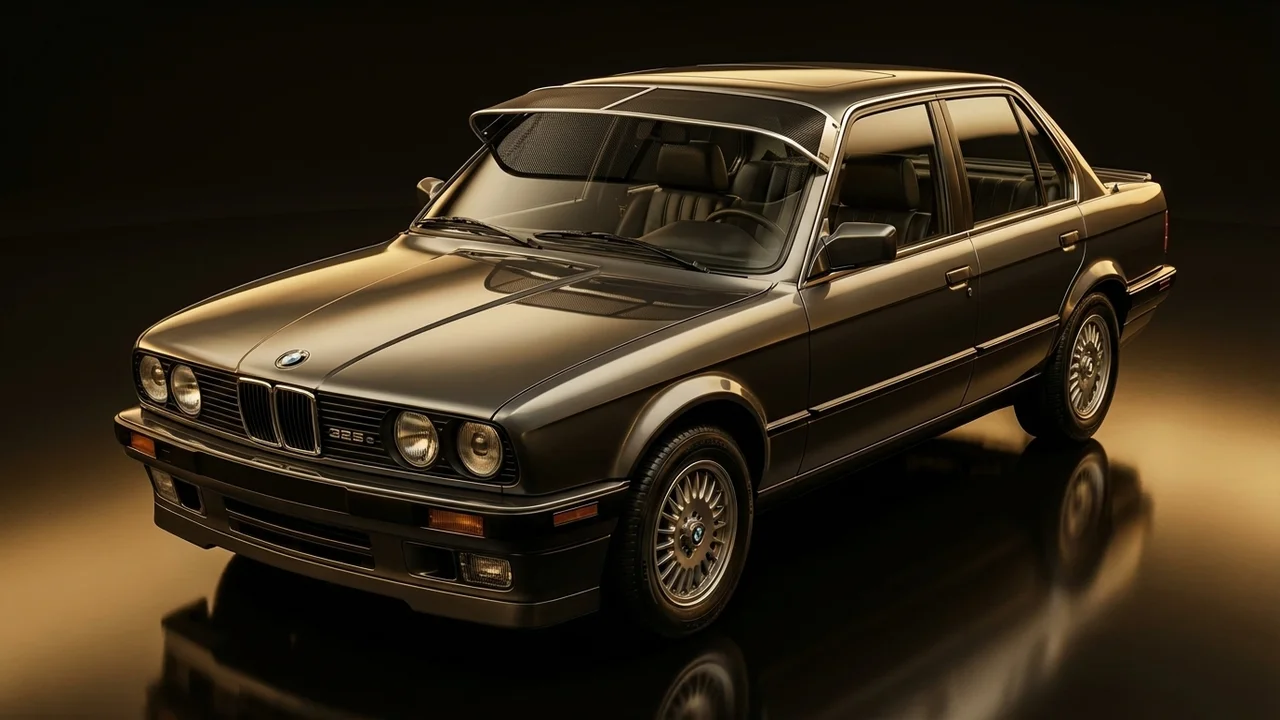 BMW 325e Car Windscreen Sunvisor - 1