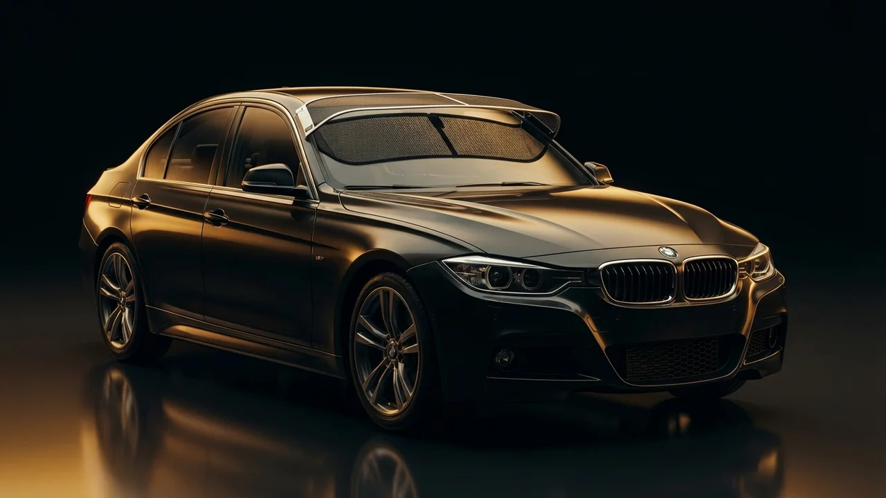 BMW 325i Car Windscreen Sunvisor - 1