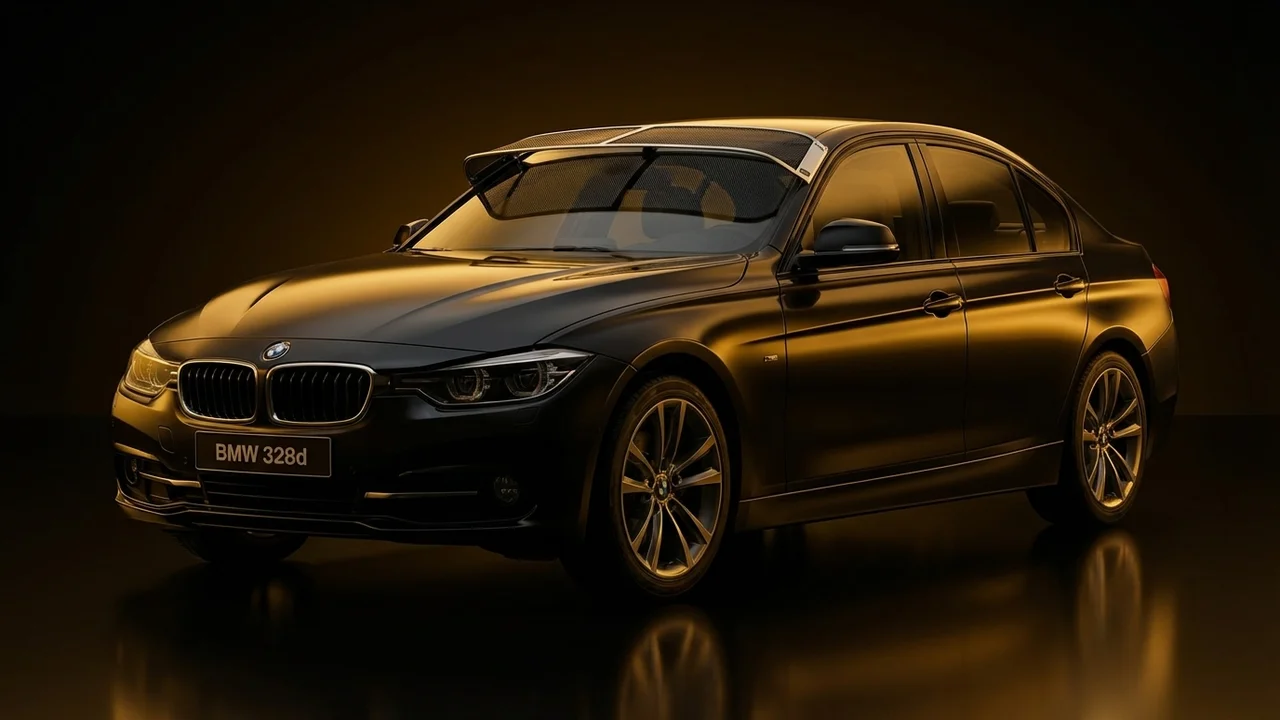 BMW 328d xDrive Car Windscreen Sunvisor - 1