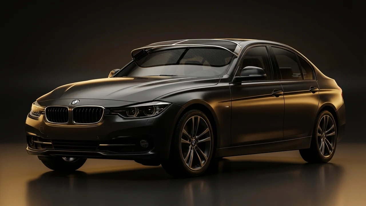 BMW 328d Car Windscreen Sunvisor - 1