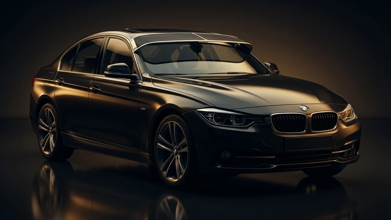 BMW 328i xDrive Car Windscreen Sunvisor - 1