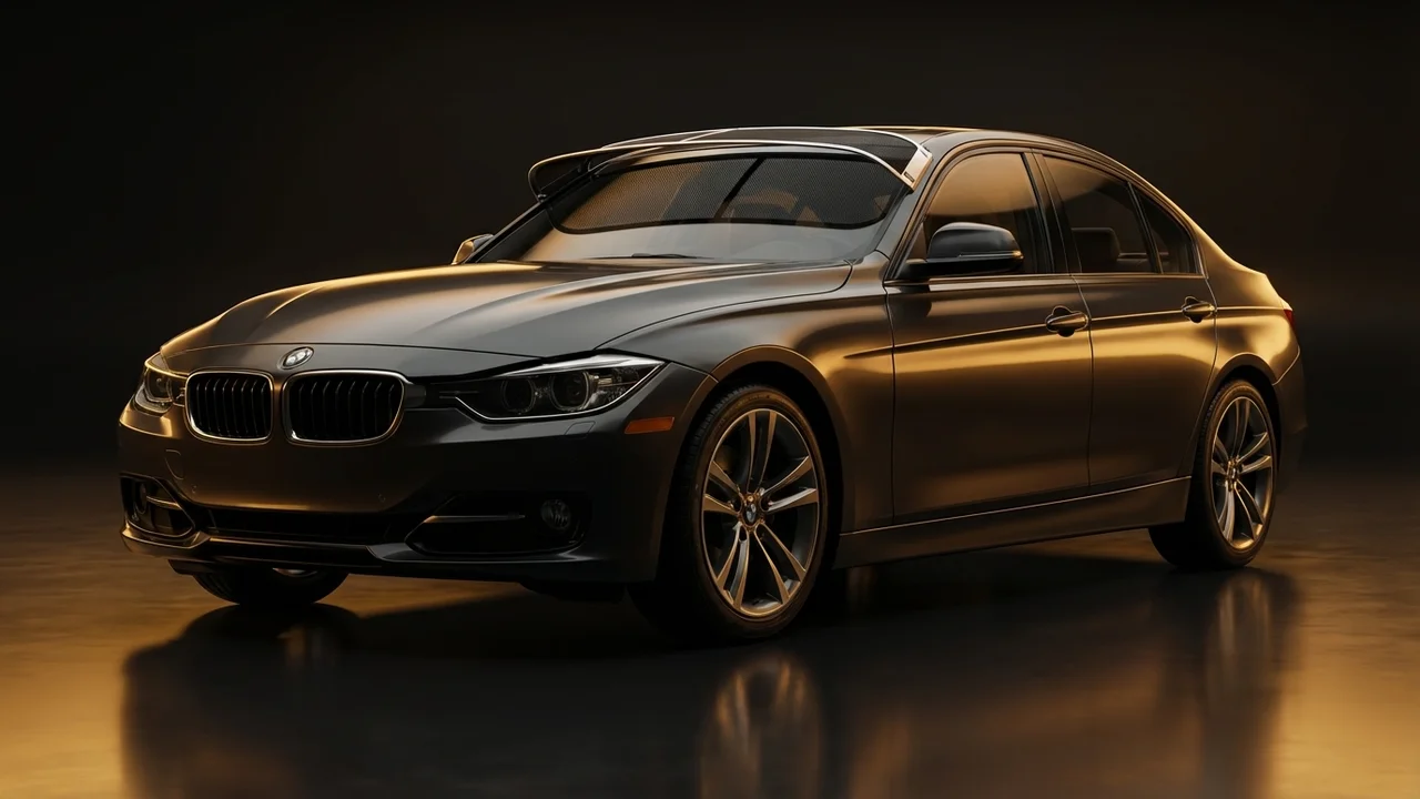 BMW 328i Car Windscreen Sunvisor - 1