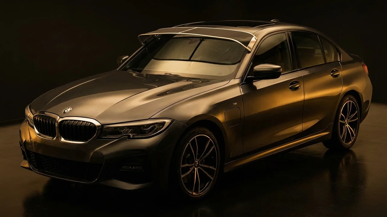 BMW 330e xDrive Car Windscreen Sunvisor - 1