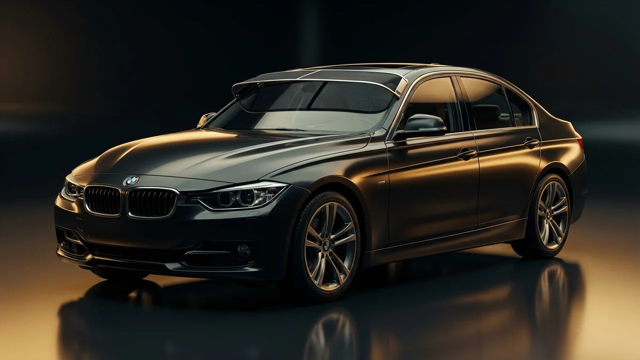 BMW 335i xDrive Car Windscreen Sunvisor - 1