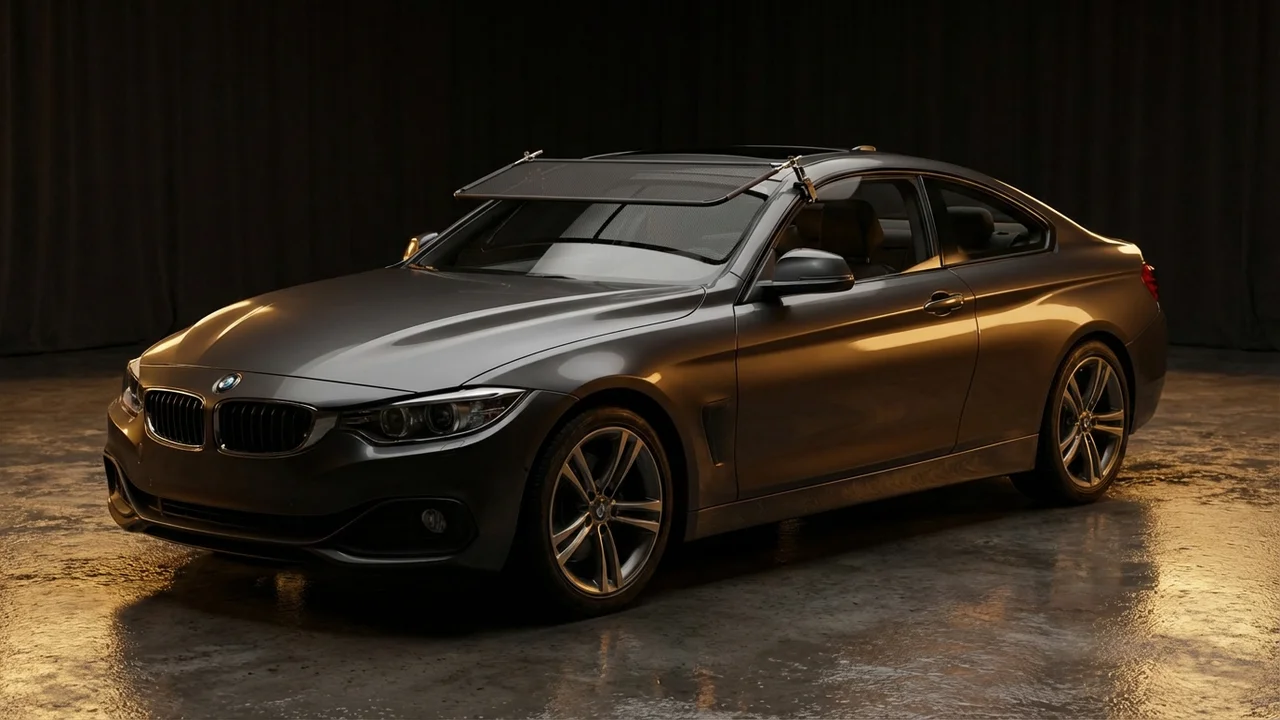 BMW 420i Car Windscreen Sunvisor - 1