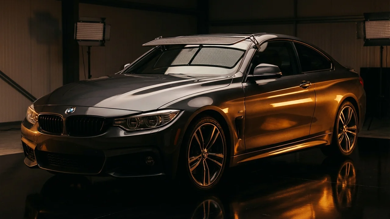 BMW 435i Car Windscreen Sunvisor - 1