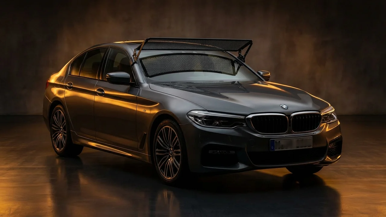 BMW 520i Car Windscreen Sunvisor - 1