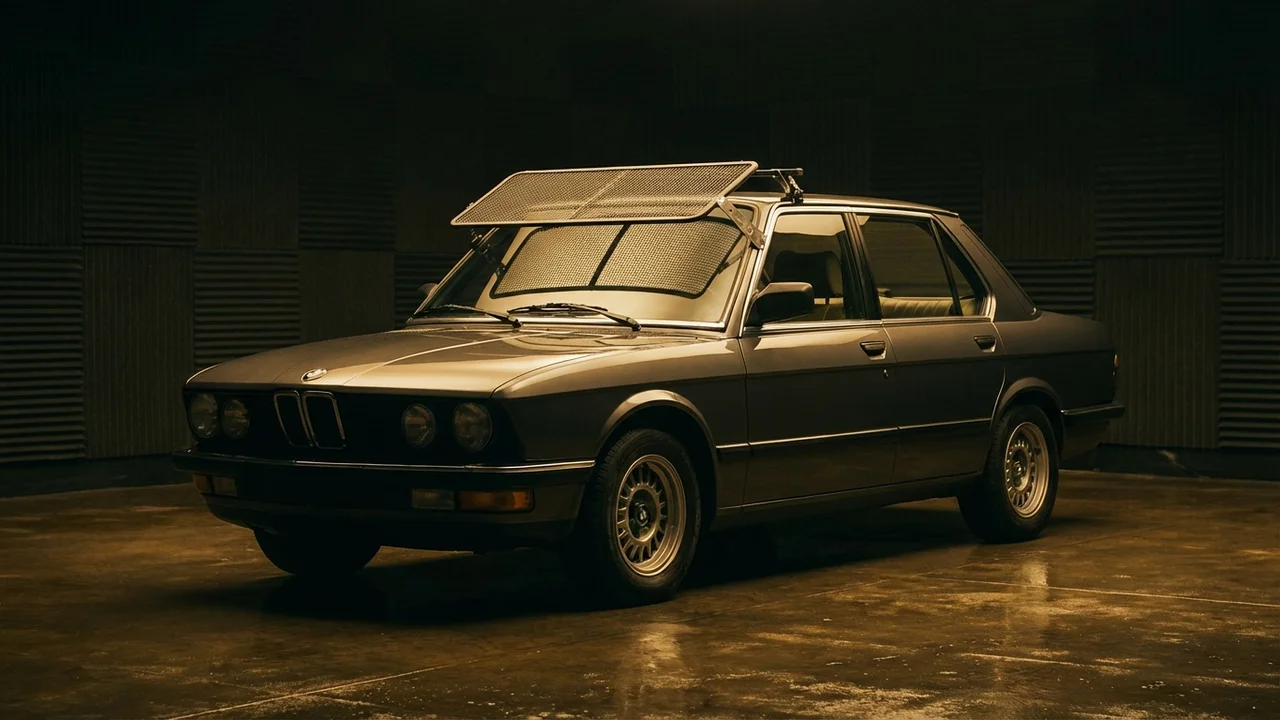 BMW 524td Car Windscreen Sunvisor - 1