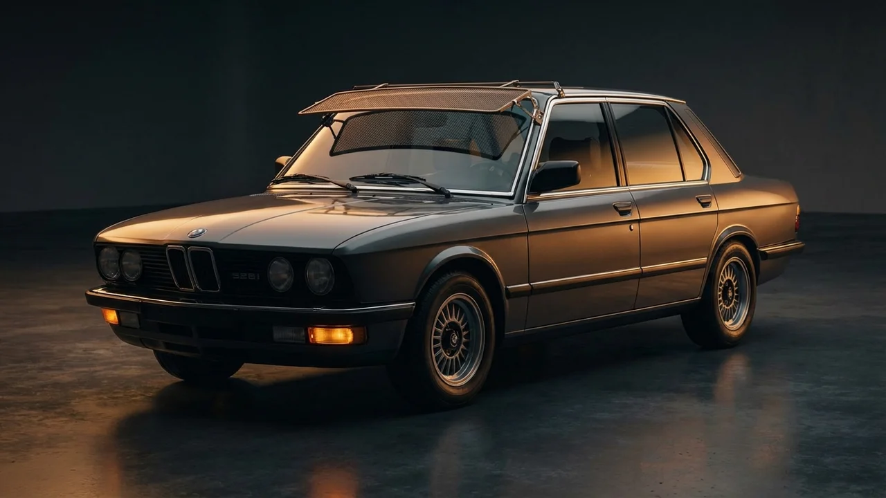 BMW 528i Car Windscreen Sunvisor - 1