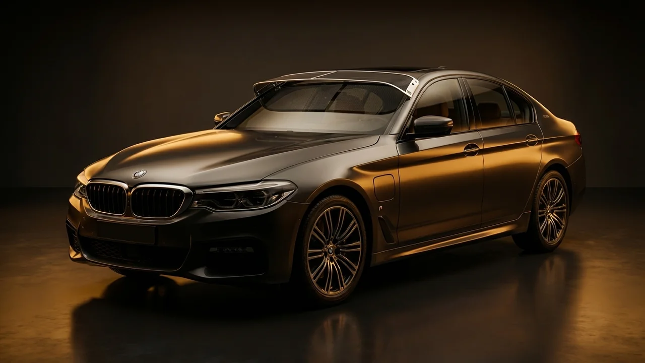 BMW 530e Car Windscreen Sunvisor - 1