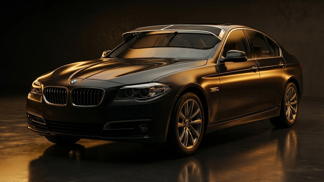 BMW 533i Car Windscreen Sunvisor - 1