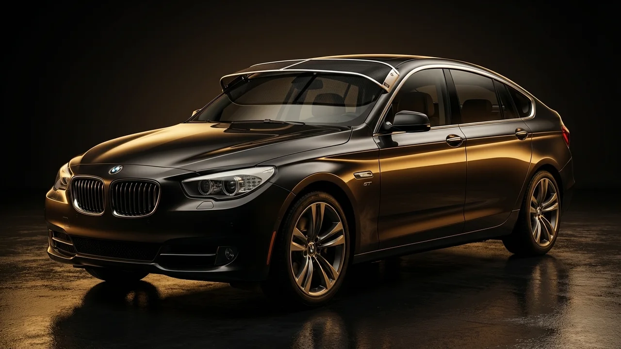 BMW 535i GT Car Windscreen Sunvisor - 1