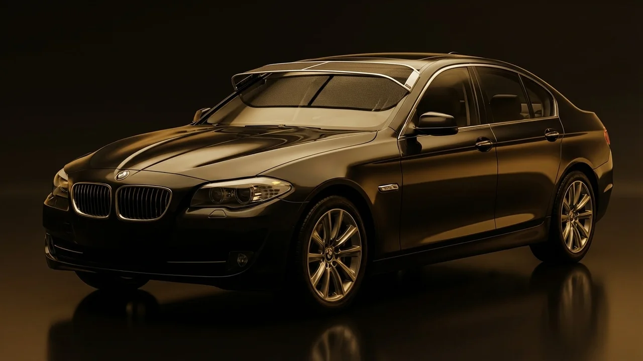 BMW 535xi Car Windscreen Sunvisor - 1