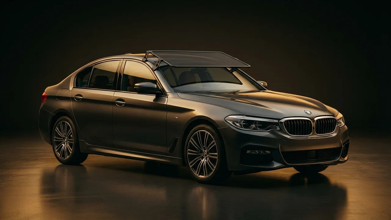 BMW 540d xDrive Car Windscreen Sunvisor - 1