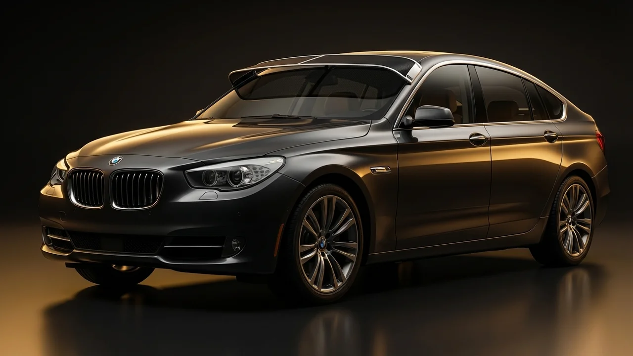 BMW 550i GT Car Windscreen Sunvisor - 1