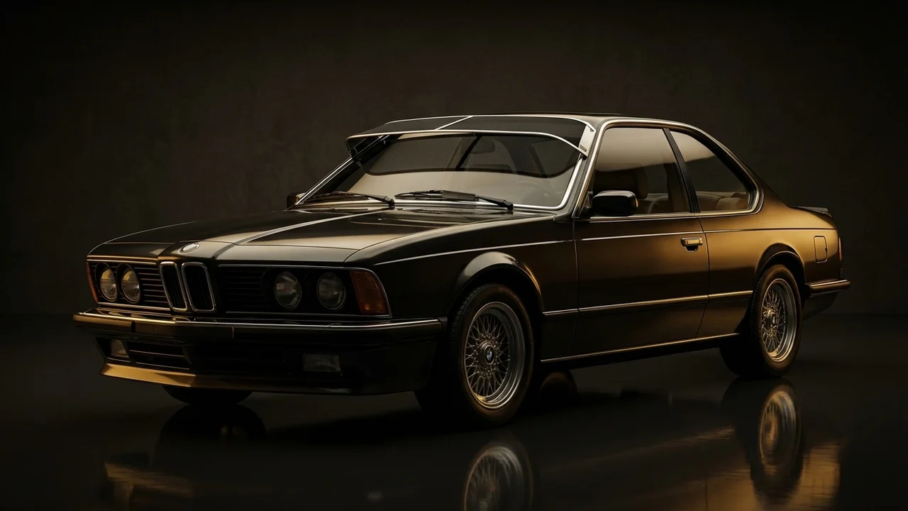 BMW 633CSi Car Windscreen Sunvisor - 1