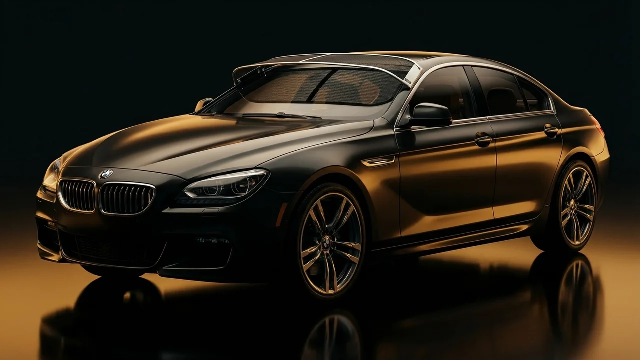 BMW 640i Gran Coupe Car Windscreen Sunvisor - 1