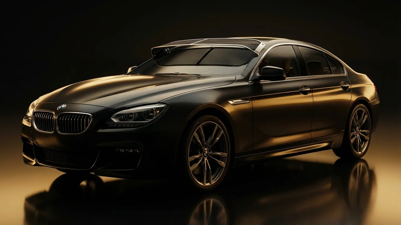 BMW 640i xDrive Gran Coupe Car Windscreen Sunvisor - 1