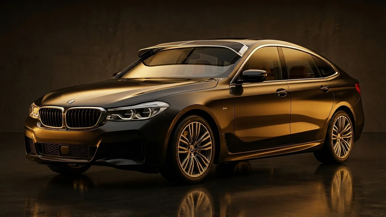 BMW 640i xDrive Gran Turismo Car Windscreen Sunvisor - 1