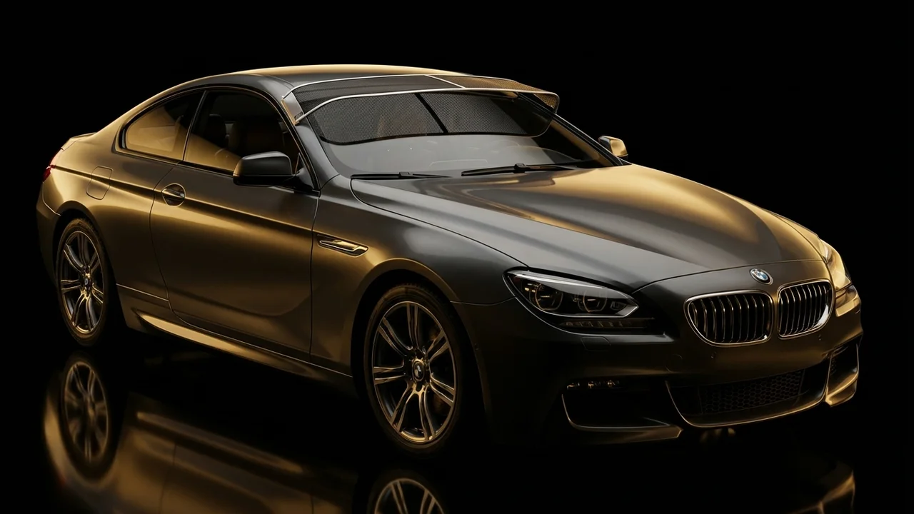 BMW 640i xDrive Car Windscreen Sunvisor - 1