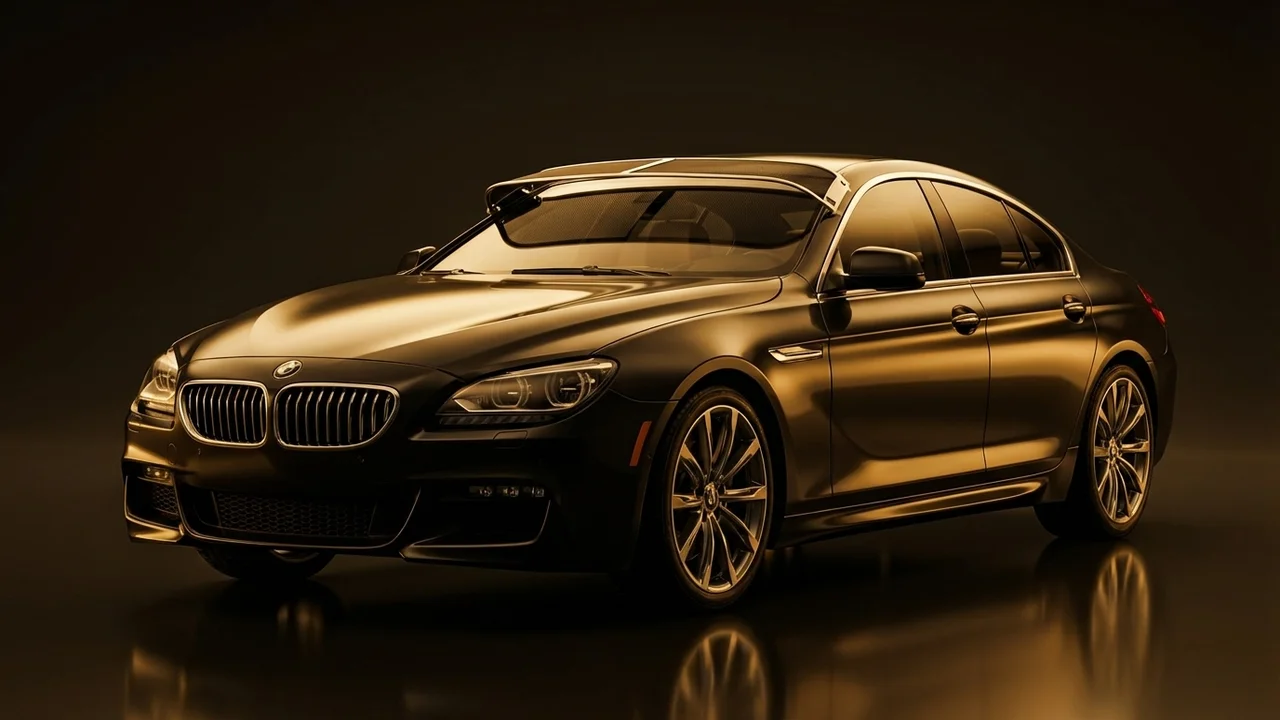 BMW 650i Gran Coupe Car Windscreen Sunvisor - 1