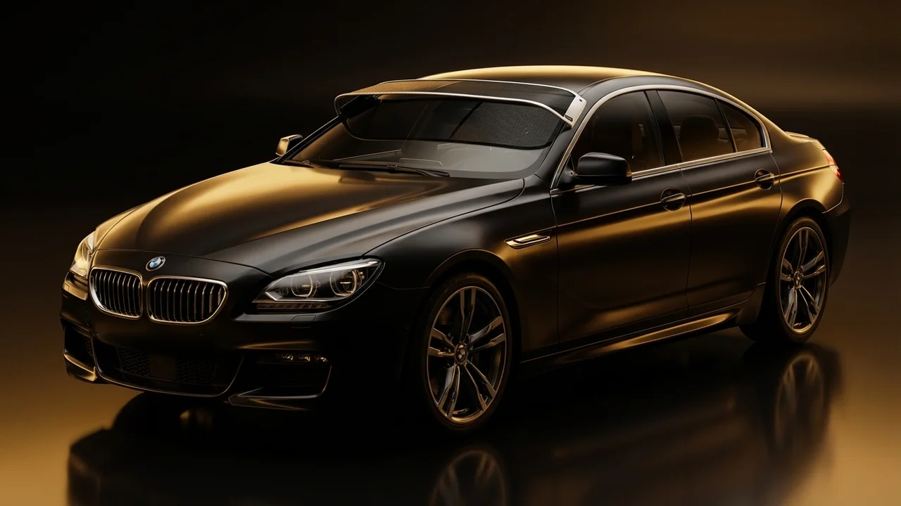 BMW 650i xDrive Gran Coupe Car Windscreen Sunvisor - 1