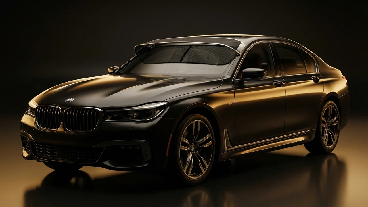 BMW 740i xDrive Car Windscreen Sunvisor - 1