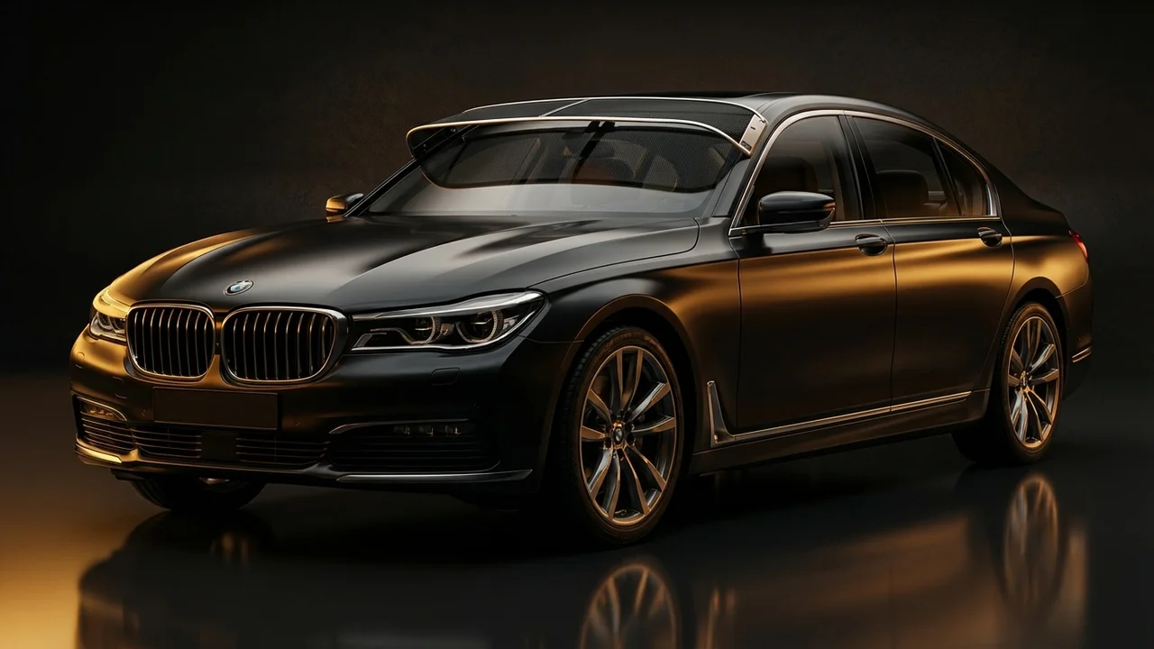 BMW 740Ld xDrive Car Windscreen Sunvisor - 1