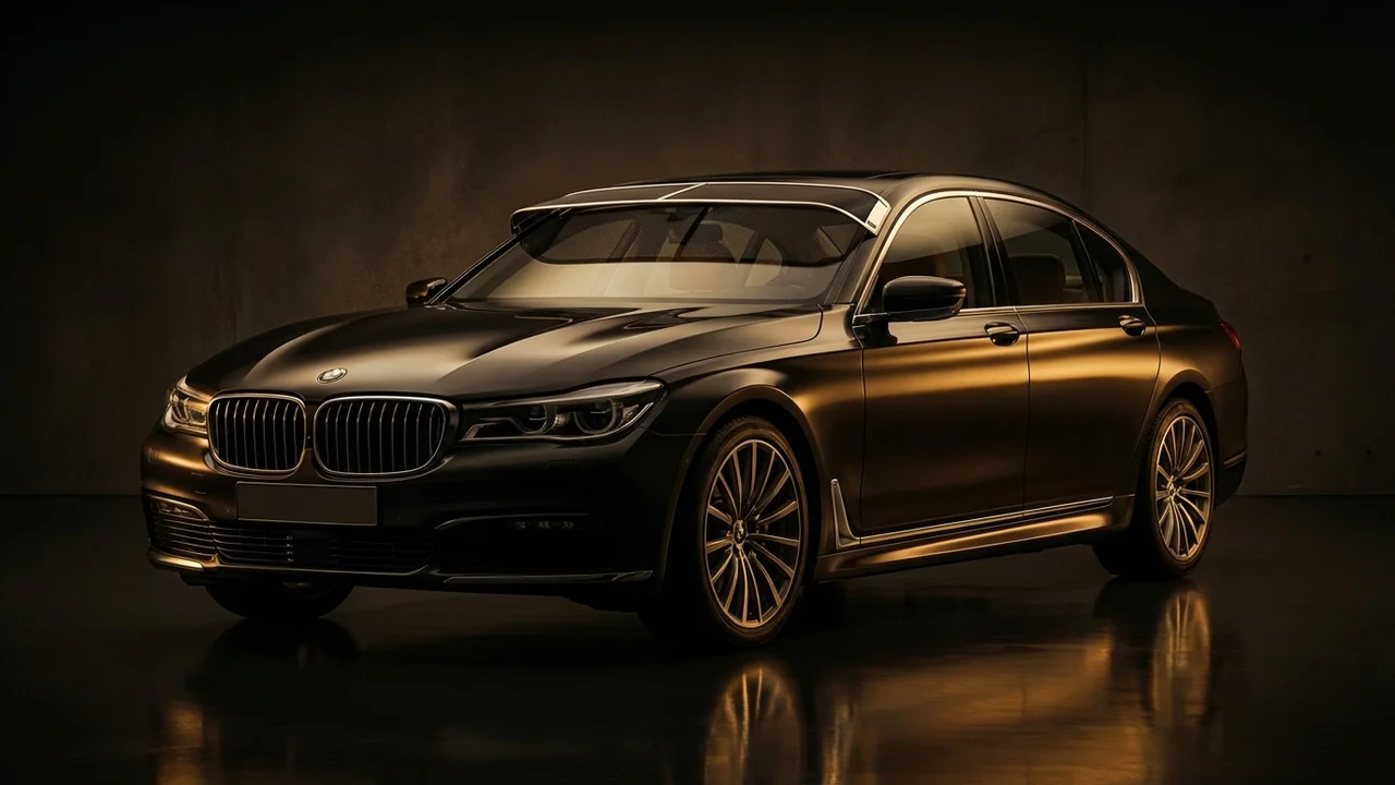 BMW 740Le xDrive Car Windscreen Sunvisor - 1