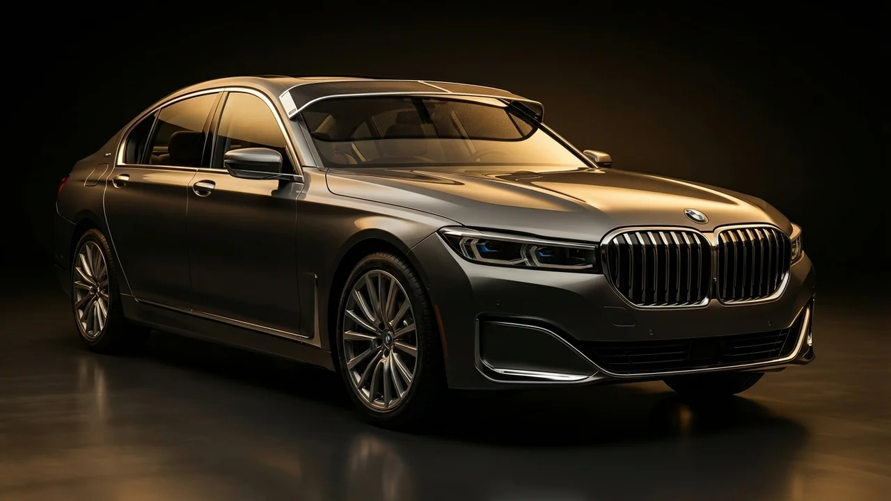 BMW 745Le xDrive Car Windscreen Sunvisor - 1