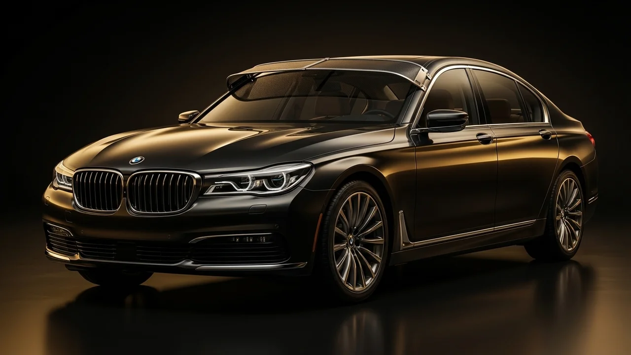 BMW 750i xDrive Car Windscreen Sunvisor - 1