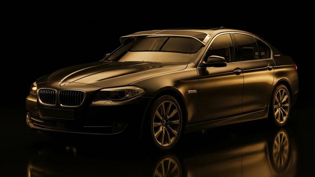 BMW ActiveHybrid 5 Car Windscreen Sunvisor - 5