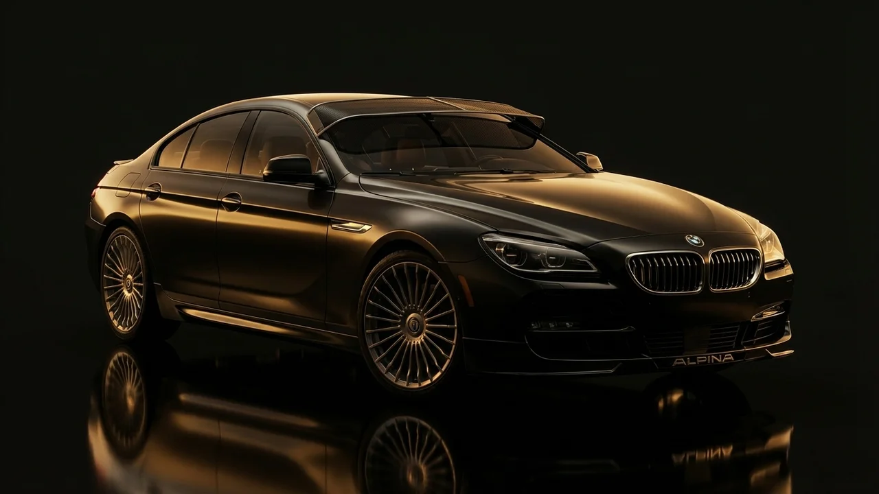 BMW Alpina B6 xDrive Gran Coupe Car Windscreen Sunvisor - 1