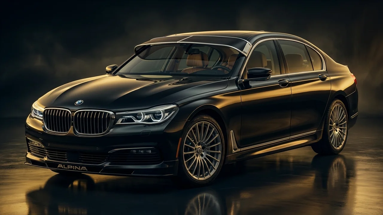 BMW Alpina B7L Car Windscreen Sunvisor - 1