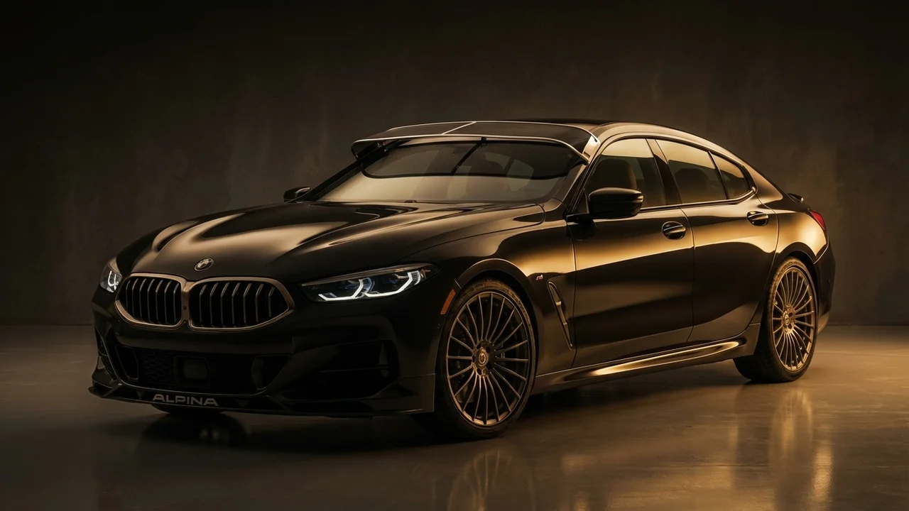 BMW Alpina B8 Gran Coupe Car Windscreen Sunvisor - 1