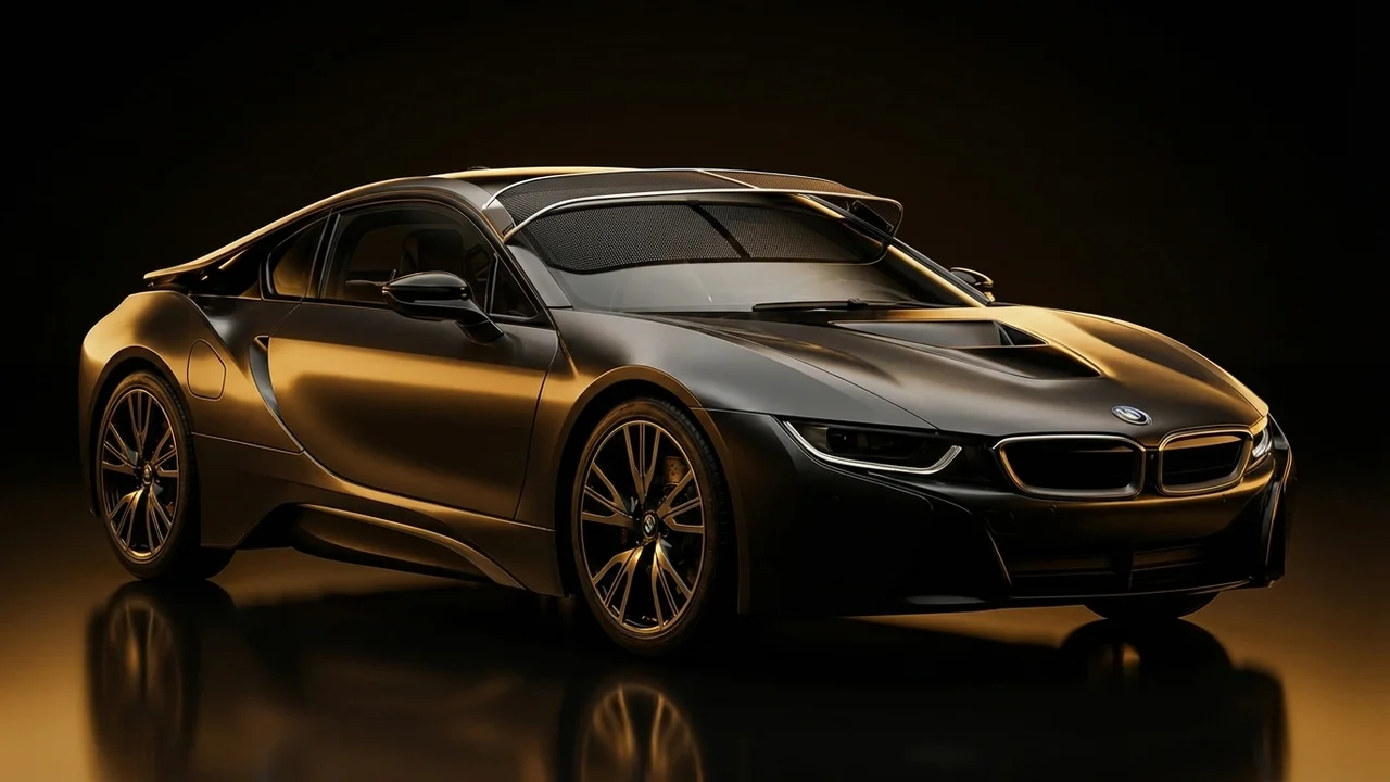 BMW i8 Car Windscreen Sunvisor - 1