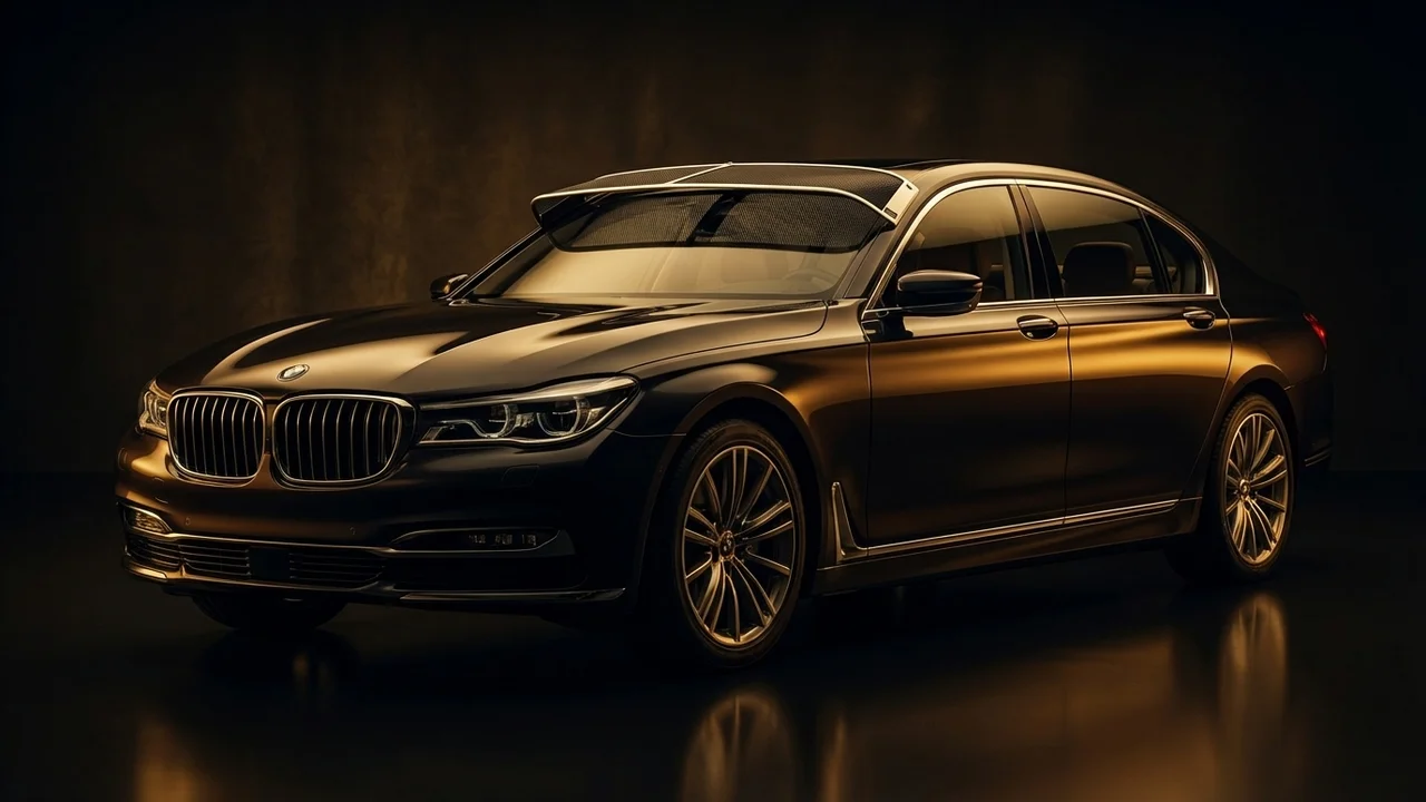 BMW L7 Car Windscreen Sunvisor - 1