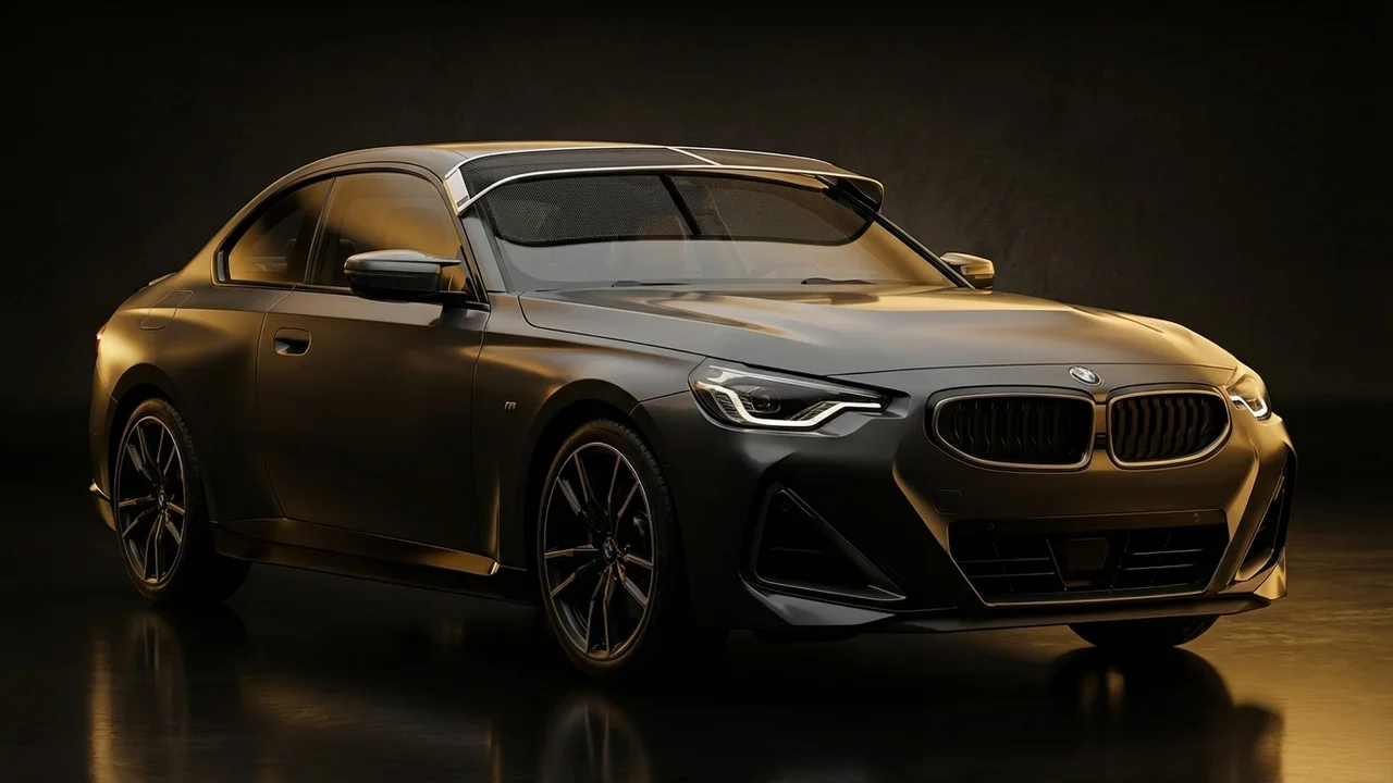 BMW M240i Car Windscreen Sunvisor - 1