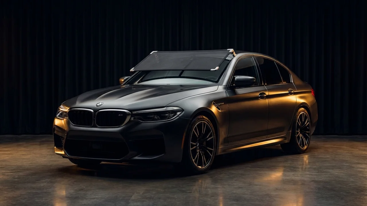 BMW M5 Car Windscreen Sunvisor - 1