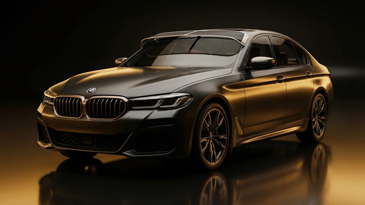 BMW M550i xDrive Car Windscreen Sunvisor - 1