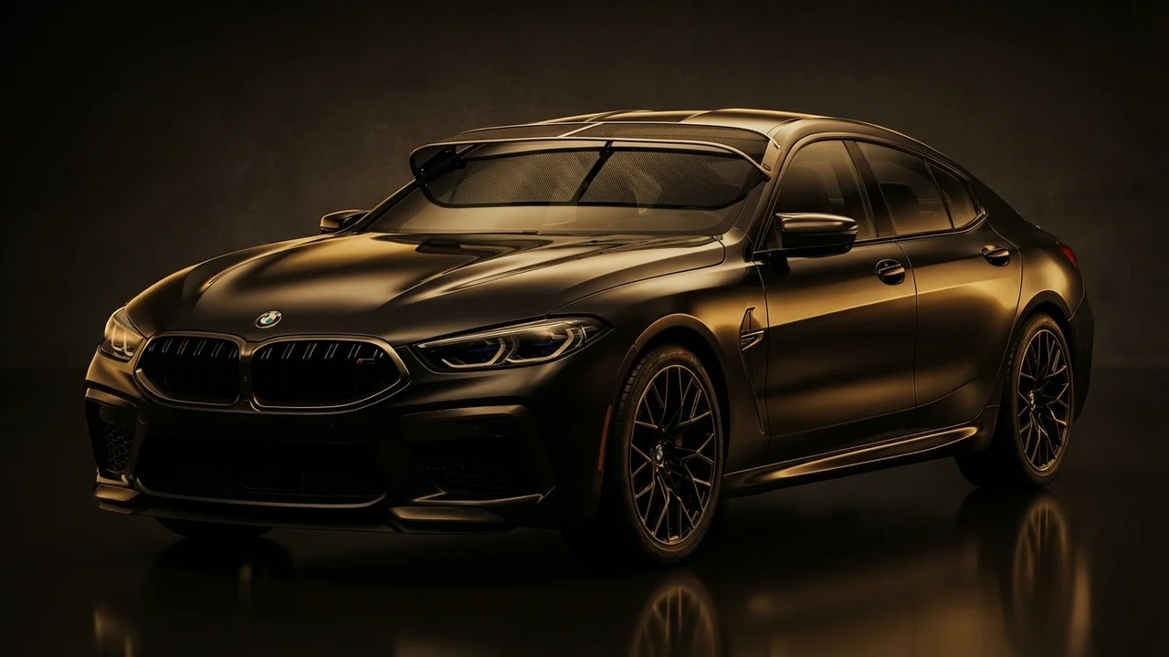 BMW M8 Gran Coupe Car Windscreen Sunvisor - 1