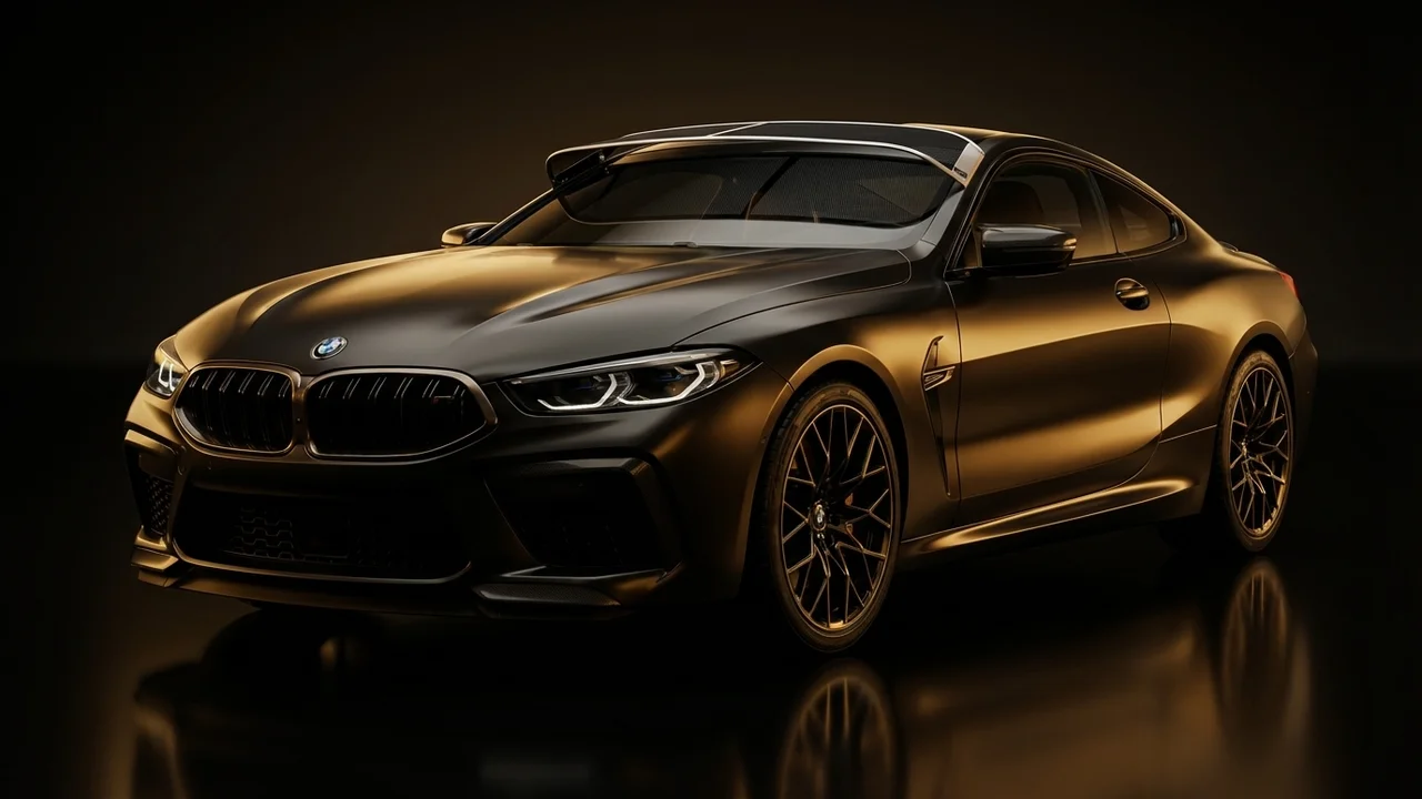 BMW M8 Car Windscreen Sunvisor - 1