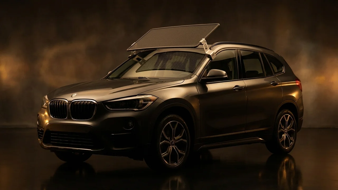 BMW X1 Car Windscreen Sunvisor - 1