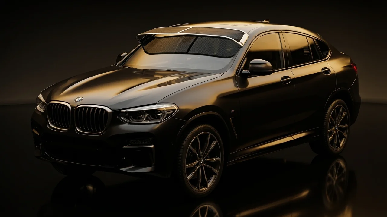 BMW X4 Car Windscreen Sunvisor - 1