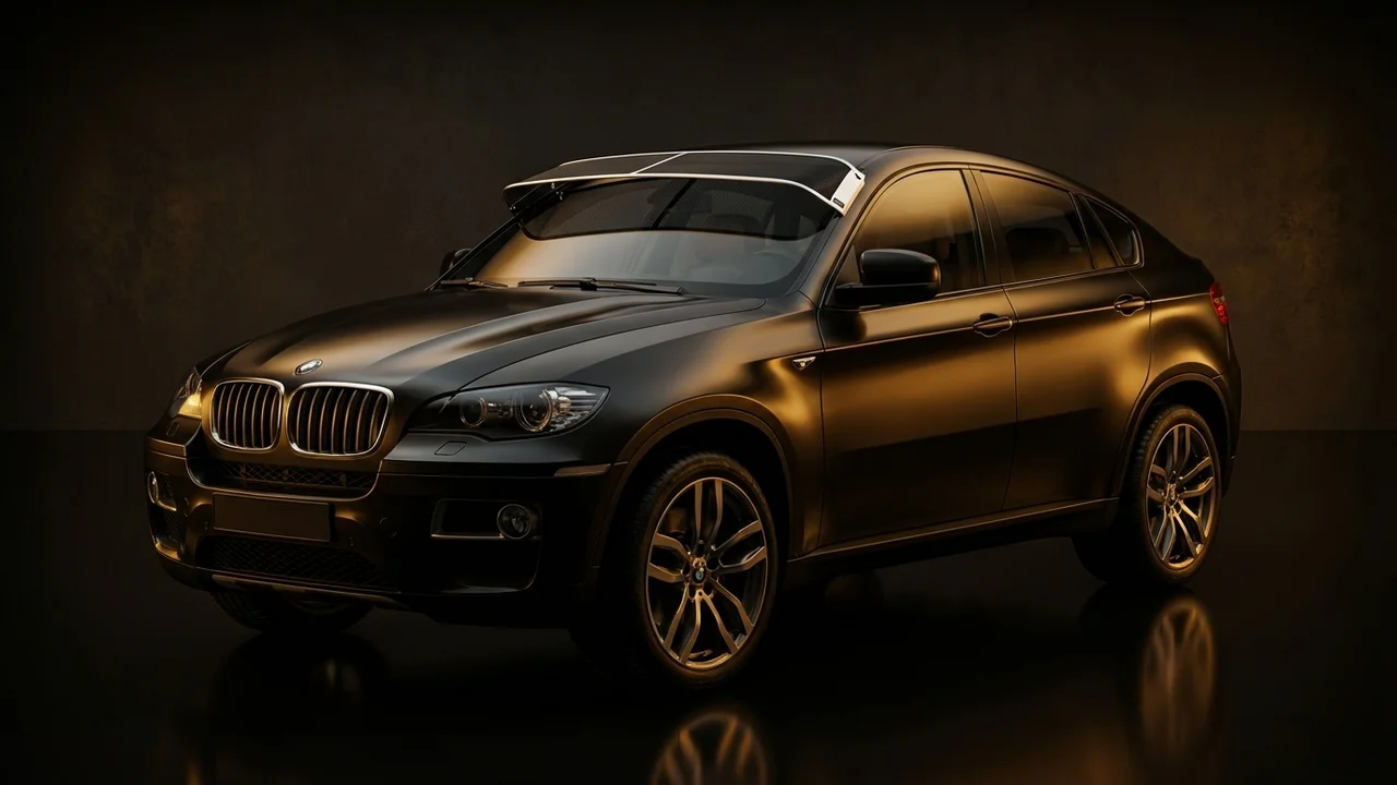 BMW X6 Car Windscreen Sunvisor - 1