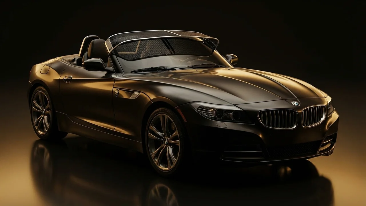 BMW Z4 Car Windscreen Sunvisor - 1